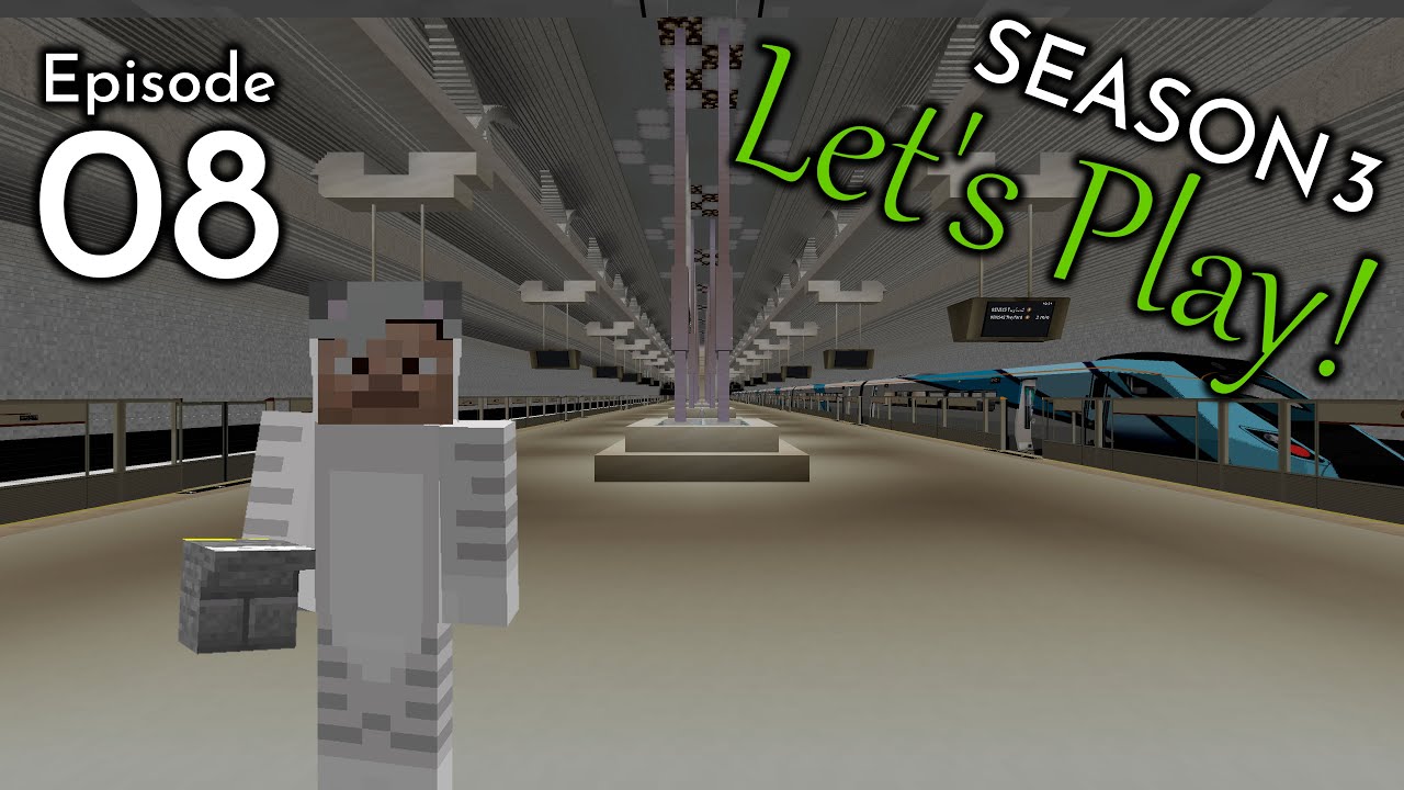НОВАЯ высокоскоростная линия! — Minecraft Transit Railway Let's Play S3E8