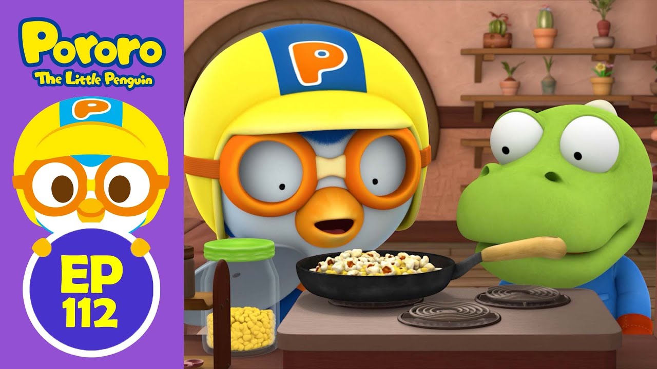 Pororo the Best Animation | #112 Popcorn Time | Learning Healthy Habits for Kids