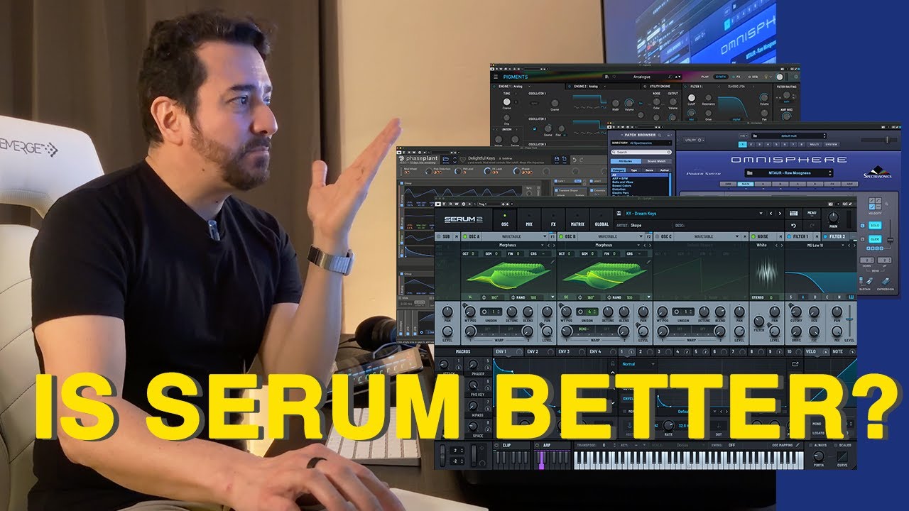Is Serum better than Omnisphere and Pigments?