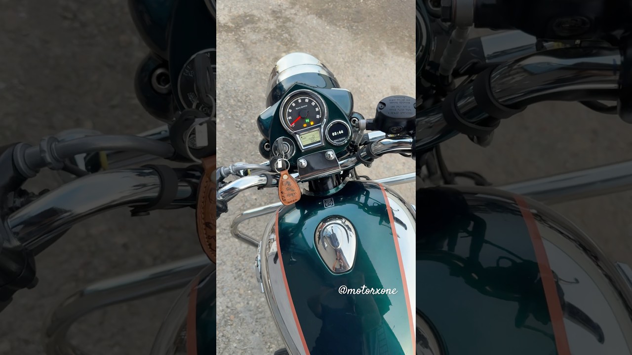 Super Premium Classic 350 Emerald Beast🔥#royalenfieldclassic350 #classic350 #motorxone
