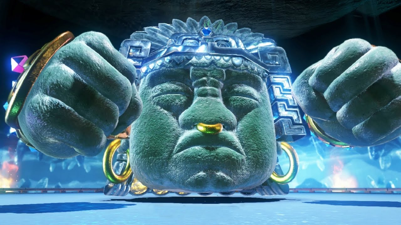 Super Mario Odyssey: Knucklotec Boss Fight #4