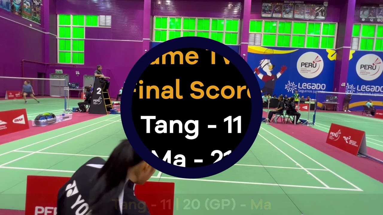 Perú Challenge 2023 - Justin Ma vs Nathan Tang | MS R32