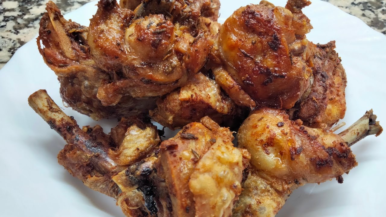 POLLO FRITO al LIMÓN. Tan SENCILLO y tan RICO.