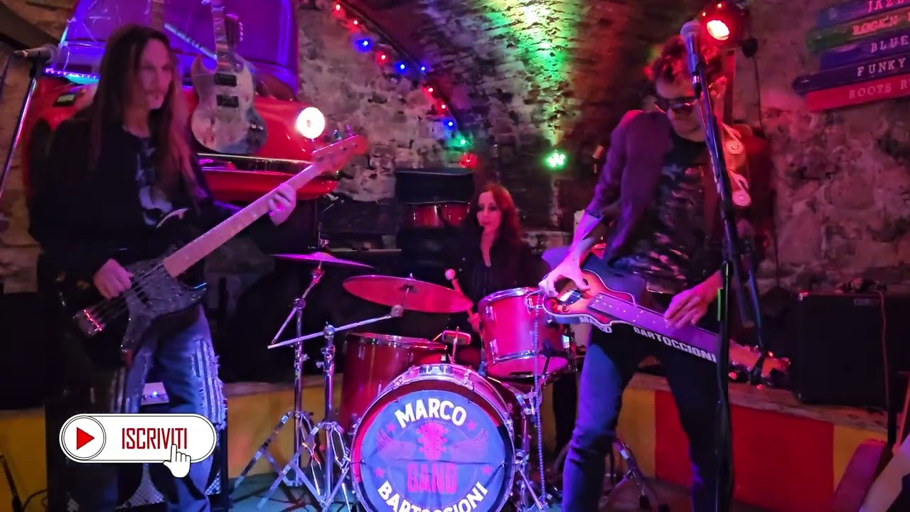 Marco Bartoccioni Trio #onlyinstrumental live #megikcult #guitar #slideguitar #rockbluesmusic