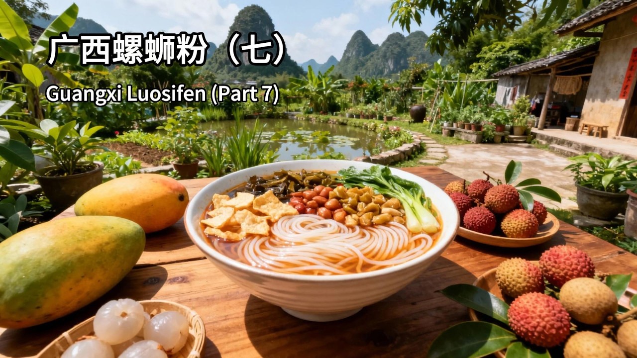 柳州螺蛳粉正宗做法第七集｜螺蛳粉汤底料炒制全过程 | Liuzhou Luosifen