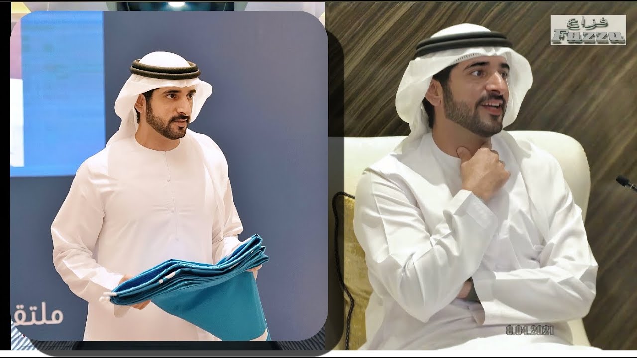 Dubai Crown Prince(فزاع 𝙁𝙖𝙯𝙯𝙖) presents Flag of Hamdan bin Mohammed Program for Government Services