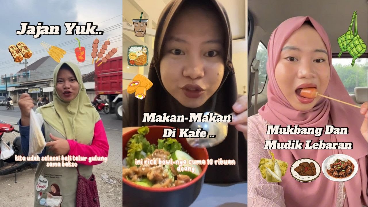 Jajan Random & Mudik Bersama Tiktoker Ibeeengg