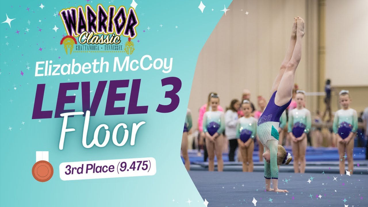 Level 3 Floor Routine (9.475) - Warrior Classic 2023
