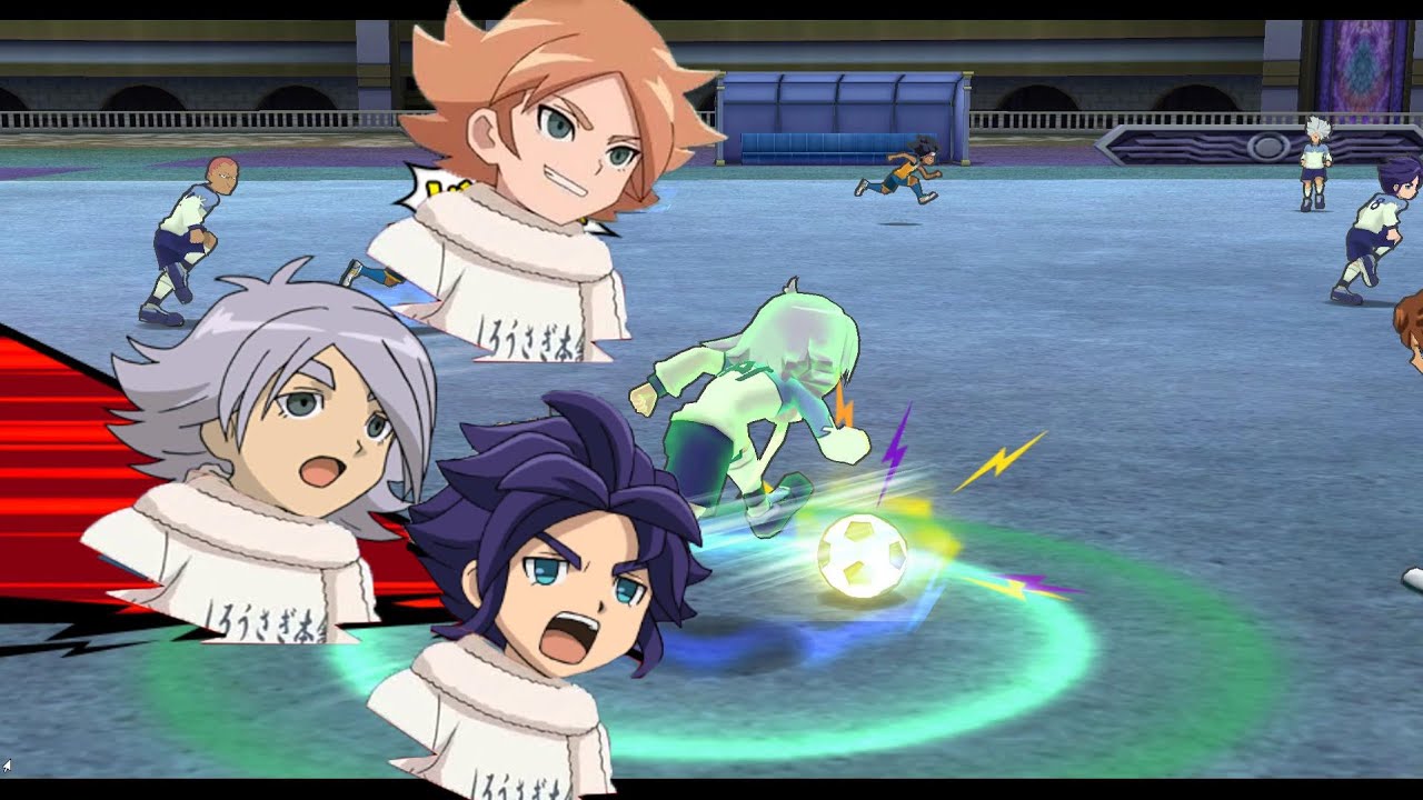 Inazuma Eleven Go Strikers 2013! Custom Hakuren Ares 5.0 Tournament Wii (Dolphin/Gameplay)
