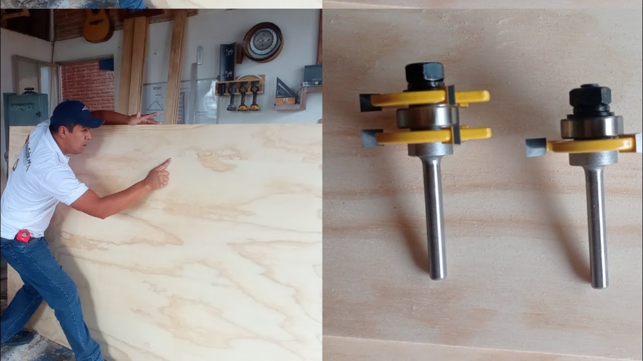 COMO UNIR TRIPLAY / ENSAMBLE DE TERCIADO / COMO UNIR MADERA #elmueblemoderno