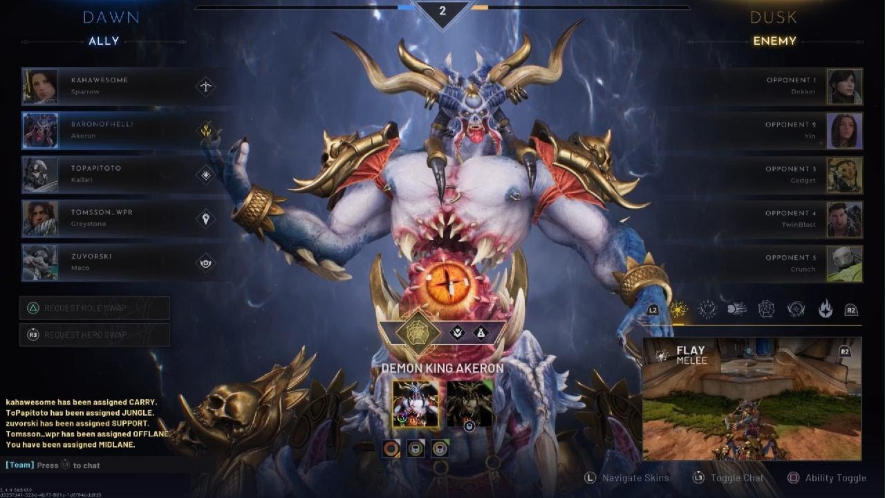 Akeron Mid - (ft. Kahawesome as Sparrow) I hate all the 'mid' heroes so made do with Magicky Akky!