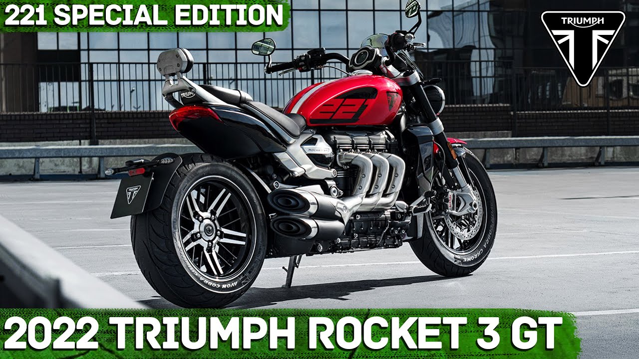 New 2022 Triumph Rocket 3 GT 221 Special Edition
