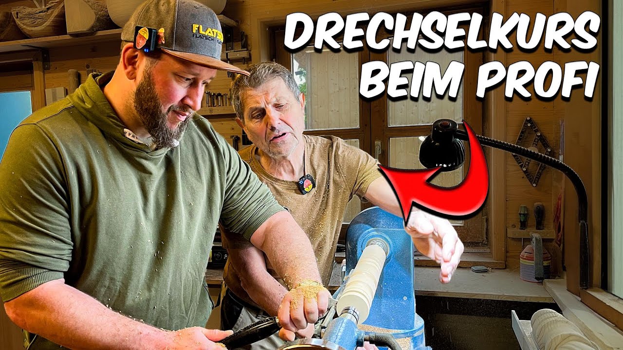 Warum ANF&Auml;NGER UNBEDINGT einen Drechselkurs machen sollten!?