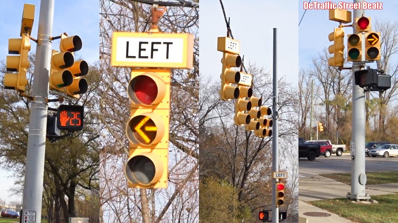 Dog House & Left Turn Arrow Traffic Lights | Williams Lake Rd & Highland Rd