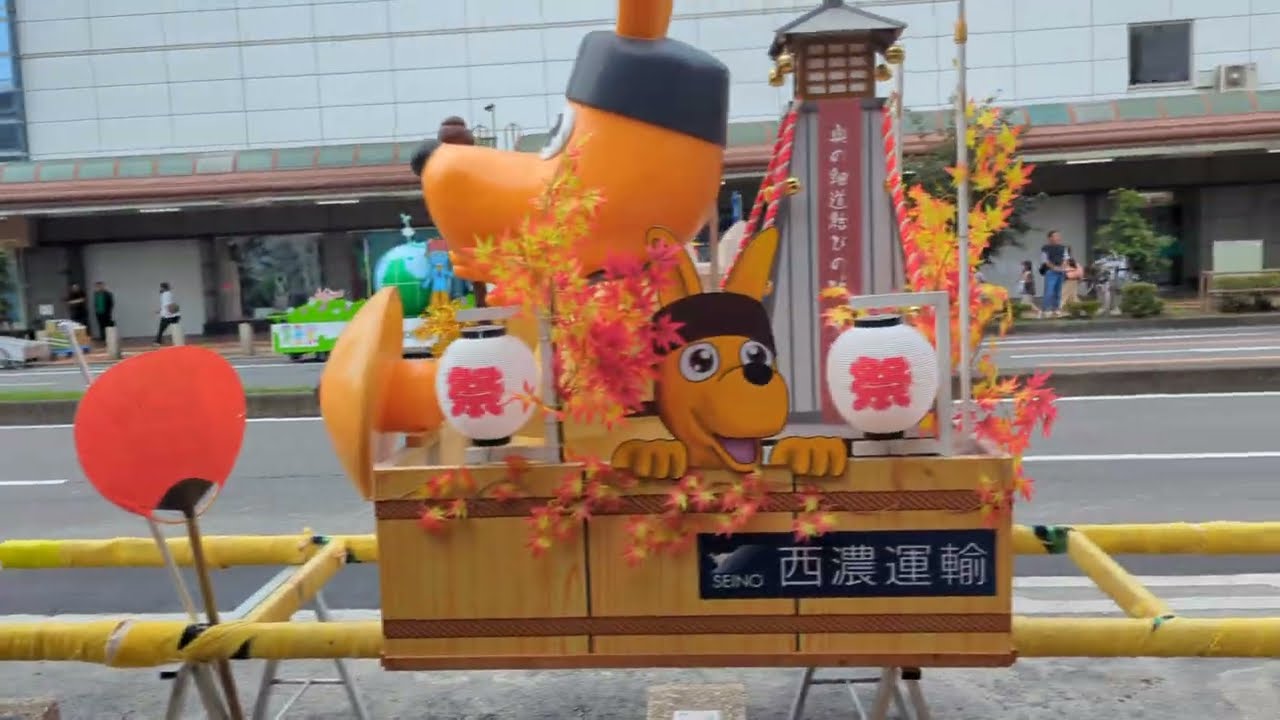 【十万石まつり　オープニングパレード】　岐阜県大垣市　2025年10月12日（日）  Gifu-Ｊapan