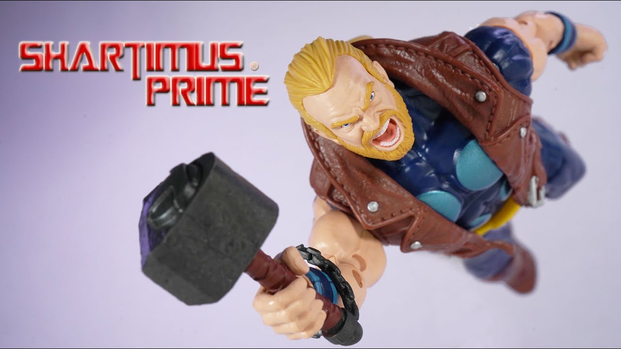Marvel Legends Thunderstrike Joe Fixit BAF Wave Thor Avengers Comic Hasbro Action Figure Review
