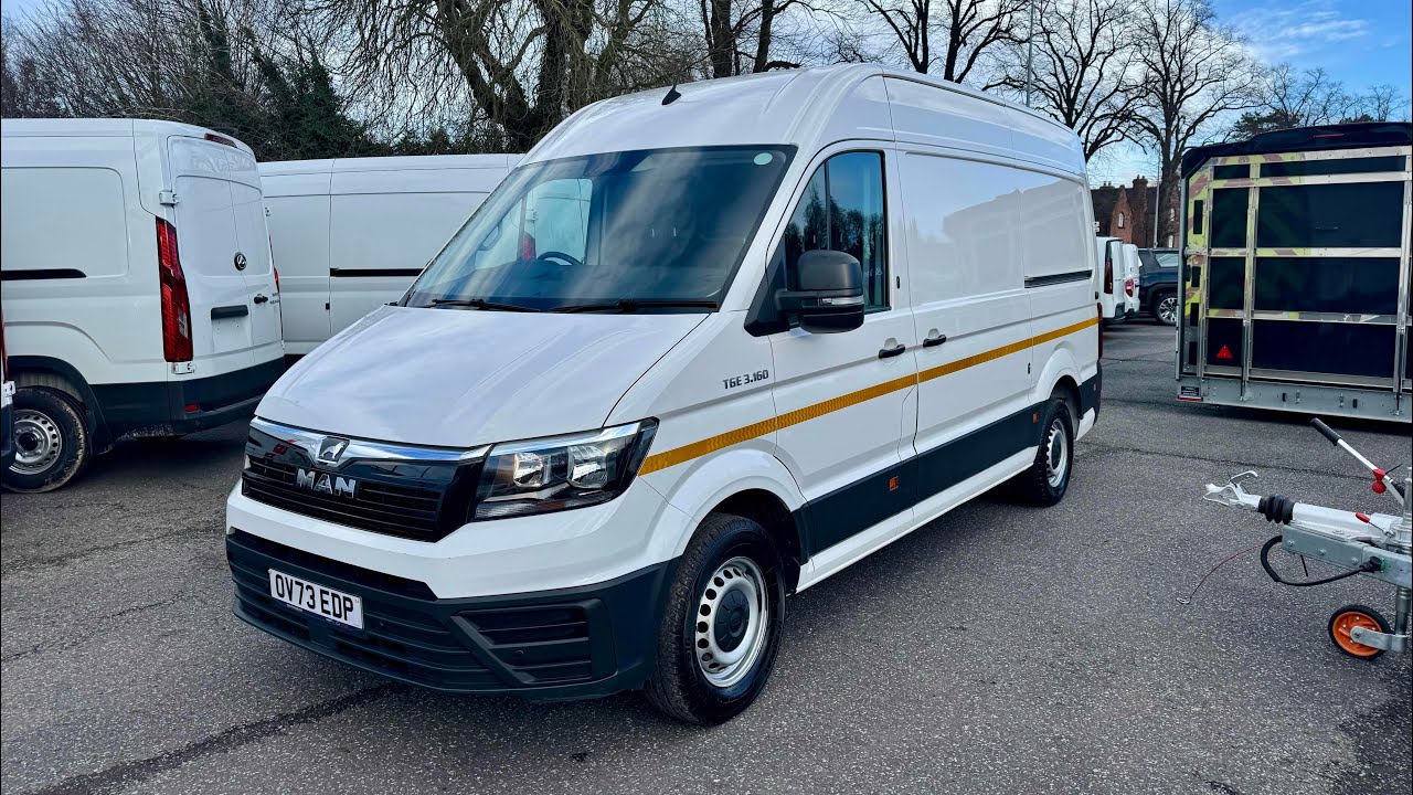 2023 (73) MAN TGE MWB - 3,500KG TOWING - AUTOMATIC - FSH - 73K MILES 
