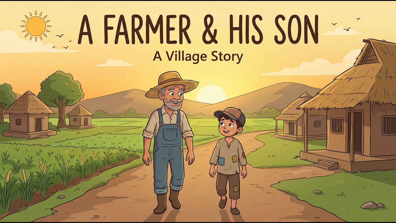 A Farmer And His Son | life lessons story | 2d animated motivational story |moral story in english