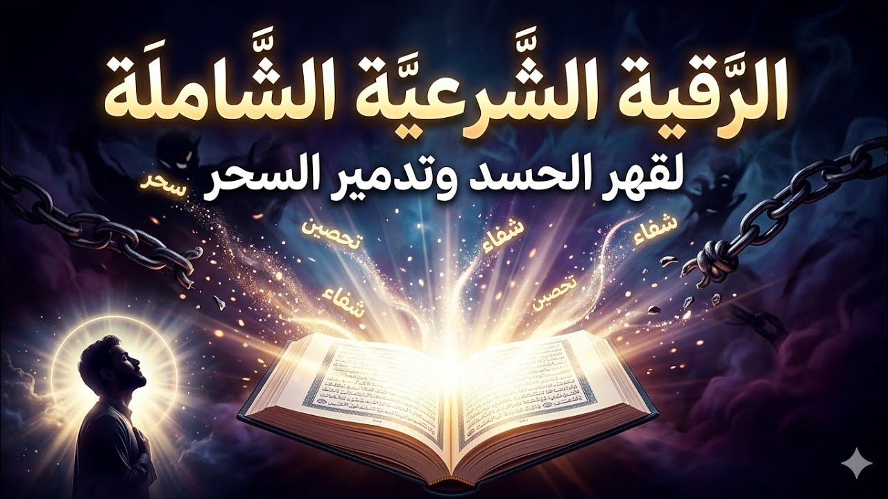 جلسة رقية شرعية شاملة كاملة محكمة||من شيطان الحسد و أسحاره و فتنه و أمراضه النفسية،الروحية و العضوية