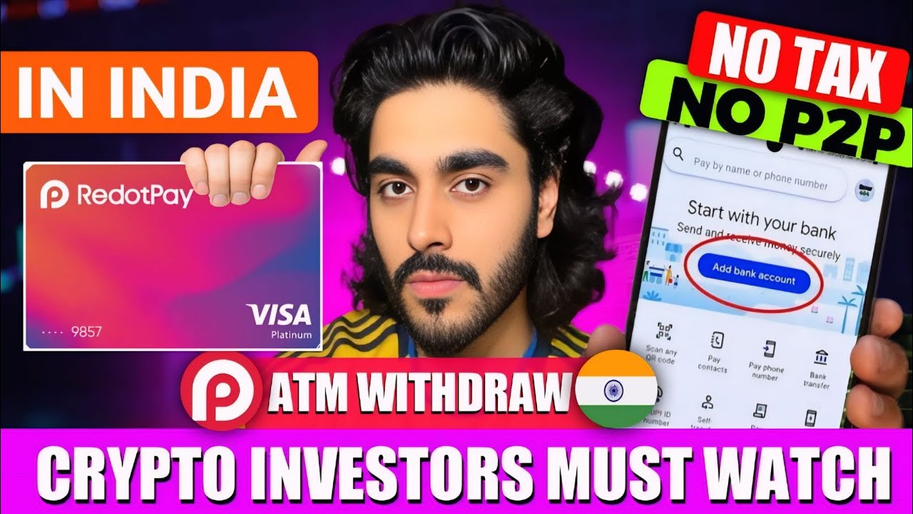 USDT TO INR WITHOUT P2P & TAX ✅| DO THIS FOR SELLING YOUR CRYPTO IN INDIA🇮🇳| REDOTPAY