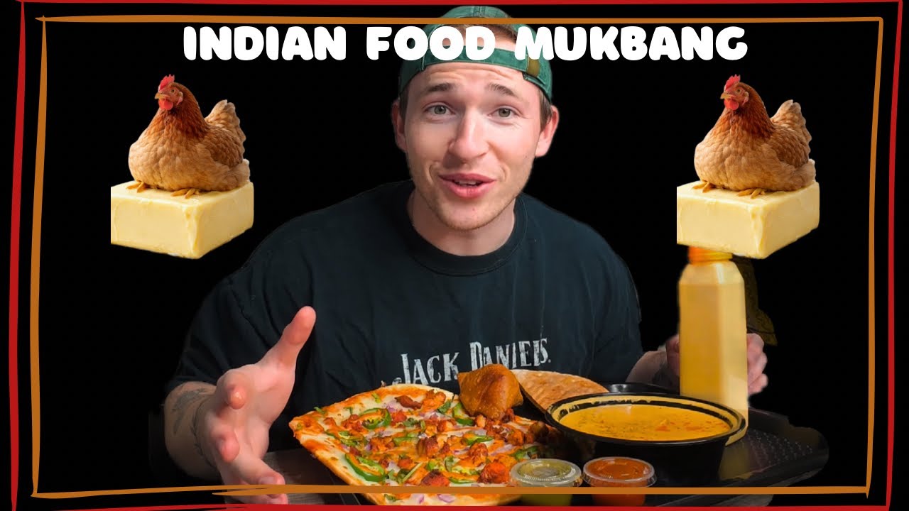 INDIAN FOOD MUKBANG (FULL EATING VIDEO)🧈🐓