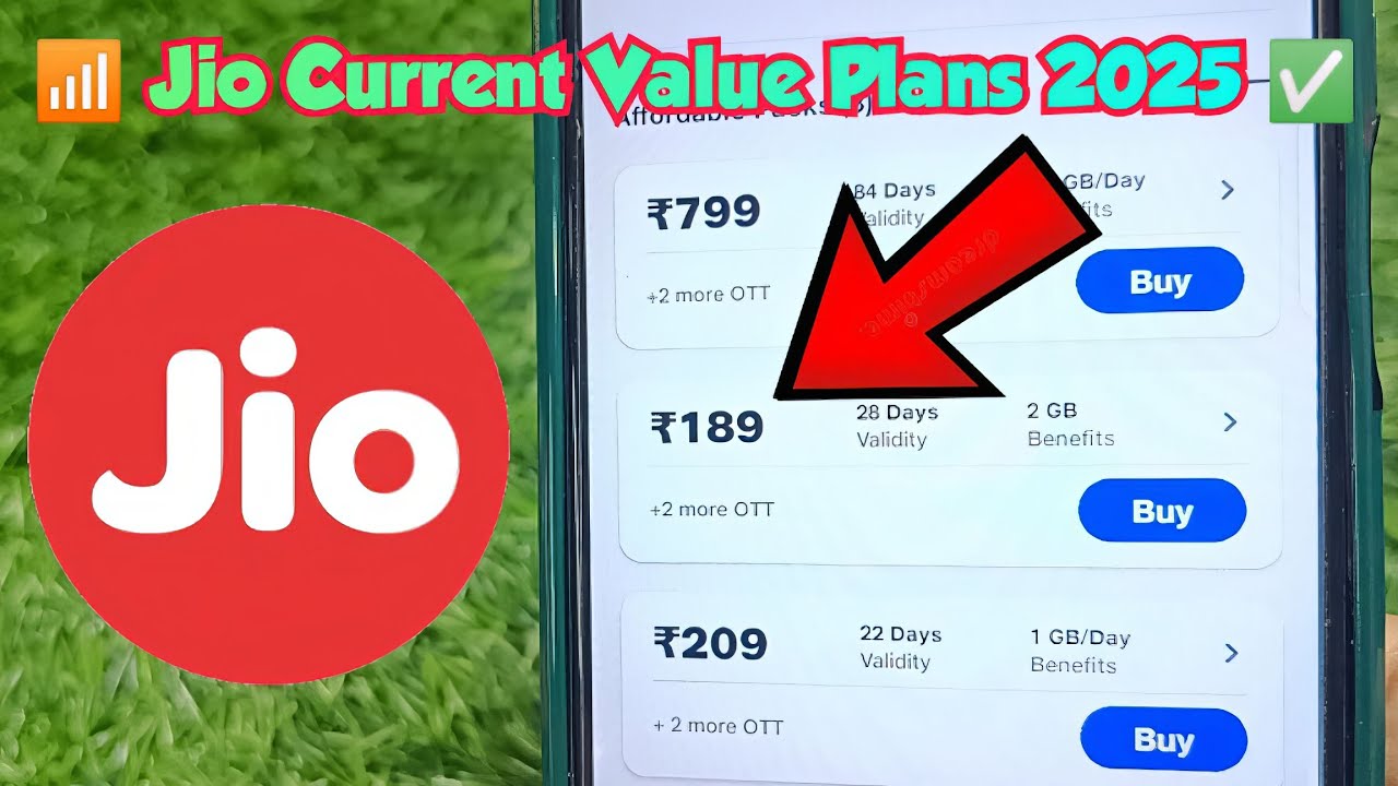 📶 𝗝𝗶𝗼 𝗖𝘂𝗿𝗿𝗲𝗻𝘁 𝗩𝗮𝗹𝘂𝗲 𝗣𝗹𝗮𝗻𝘀 𝟮𝟬𝟮𝟱 ✅ | 𝗕𝗲𝘀𝘁 𝗥𝗲𝗰𝗵𝗮𝗿𝗴𝗲 𝗢𝗽𝘁𝗶𝗼𝗻𝘀 ₹𝟮𝟬𝟵, ₹𝟭𝟴𝟵 & ₹𝟳𝟵𝟵 𝗘𝘅𝗽𝗹𝗮𝗶𝗻𝗲𝗱