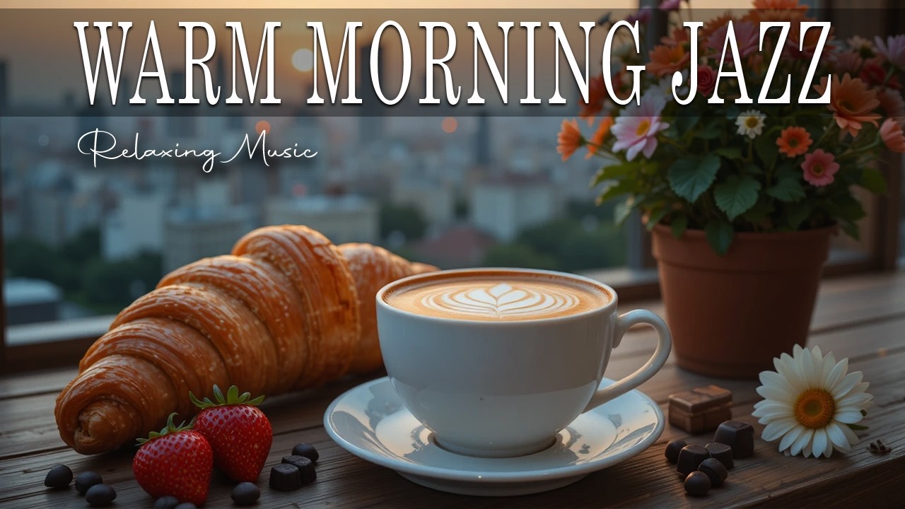 Warm Morning Jazz  ☕ Bossa Nova background for Studying, Working & Relaxing