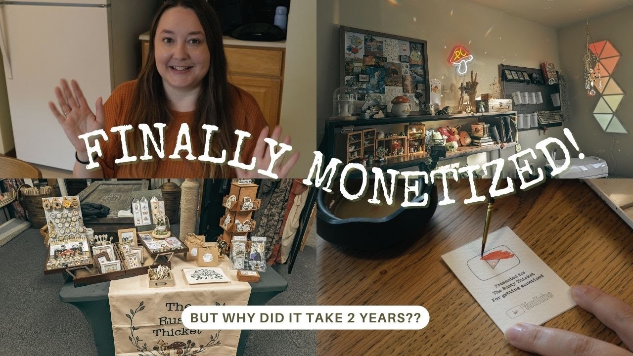 Why it took me 2 years to get monetized // Making my own youtube play button
