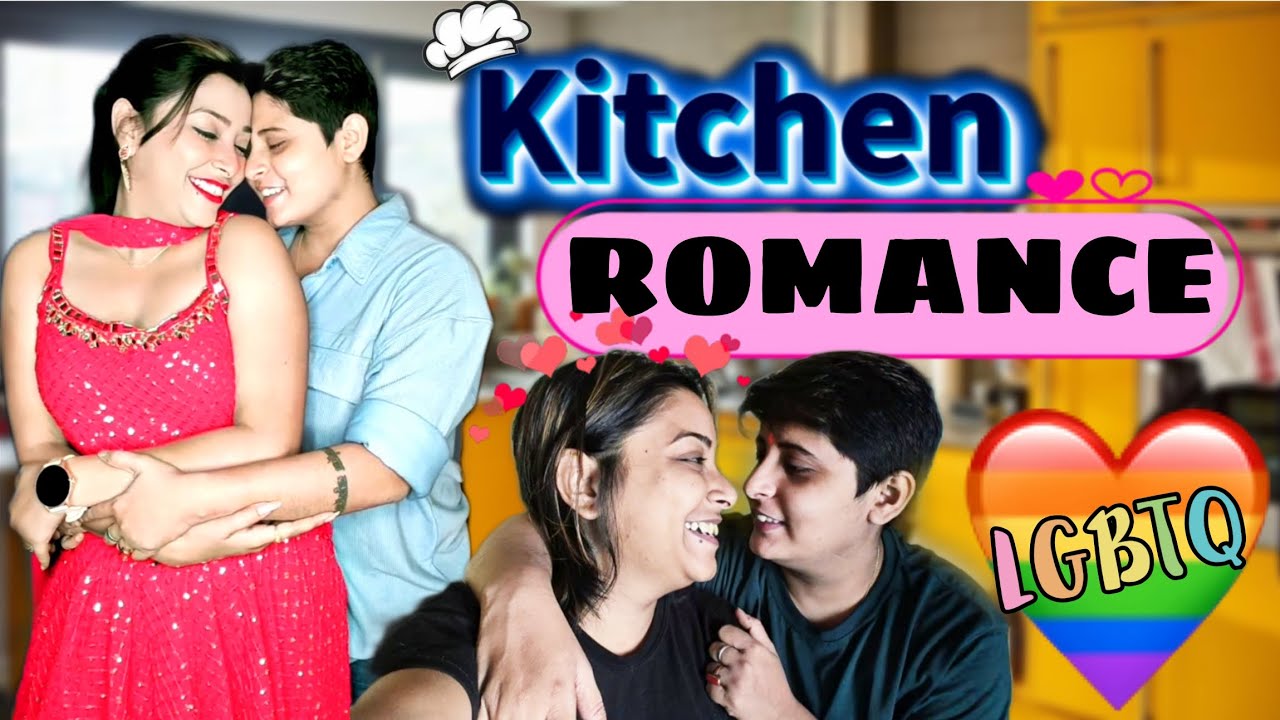 KITCHEN ROMANCE 😍💒 🏳️‍🌈 LGBTQ Couple Romantic Vlog 🏳️‍🌈 #adipromi #romanticvlogs
