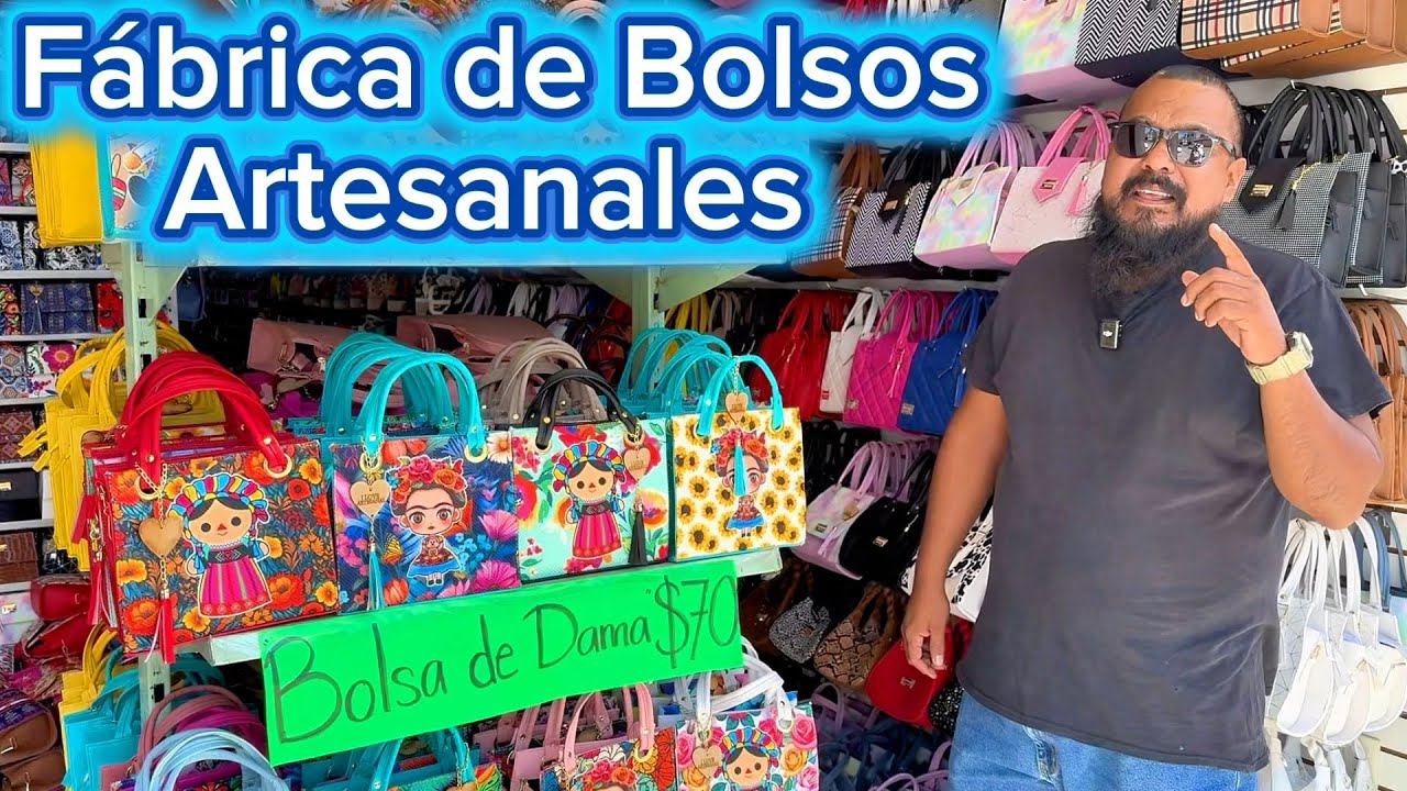 Fábrica de bolsos artesanales de León Guanajuato Bolsos y accesorios con el mejor precio #yute #arte