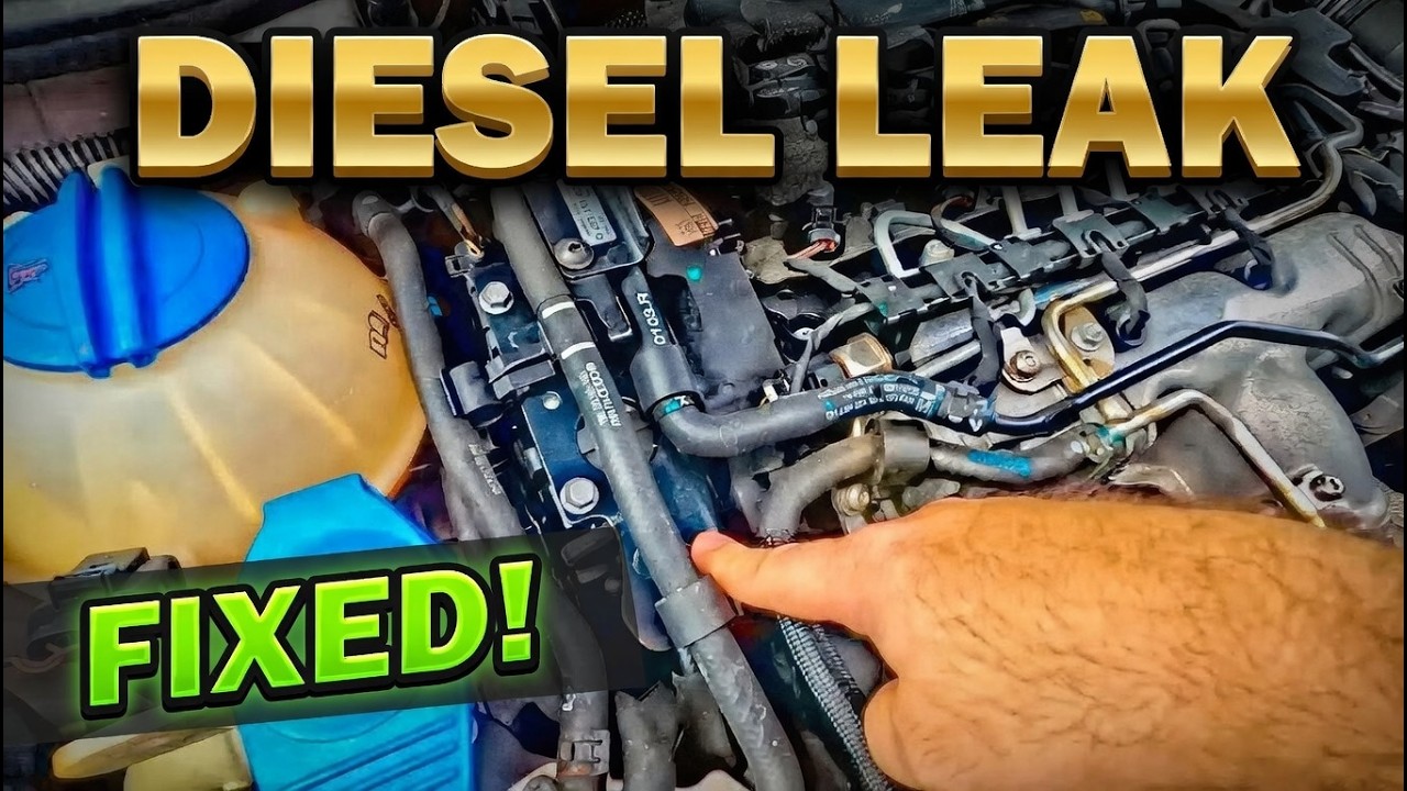 УТЕЧКА ДИЗЕЛЬНОГО ДВИГАТЕЛЯ VW TDI | Ваш TDI пахнет дизельным топливом?