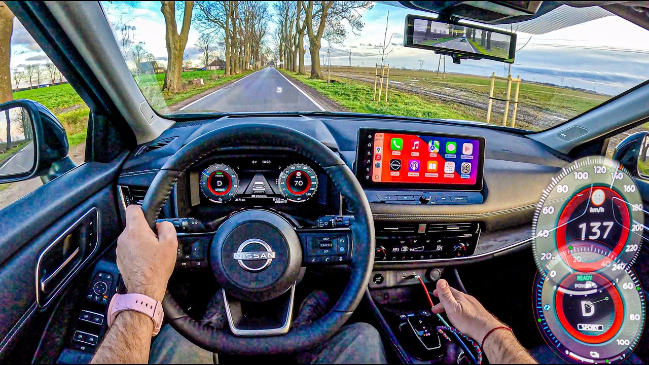 NEW Nissan X-Trail 2026 (1.5 VC-T Hybrid  213 hp) | POV Test Drive 