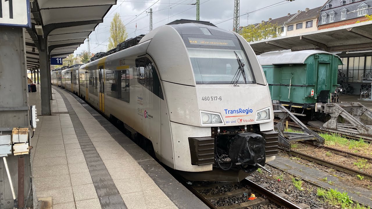 Im TransRegio Desiro ML als RB26 von Köln Messe/Deutz nach Mainz Hbf mit Sound und Vmax. 160 km/h