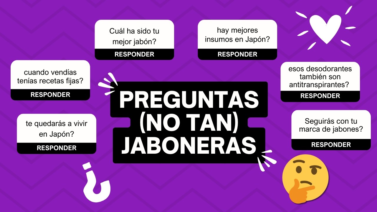 Regresaron las Preguntas Jaboneras OCTUBRE 2025