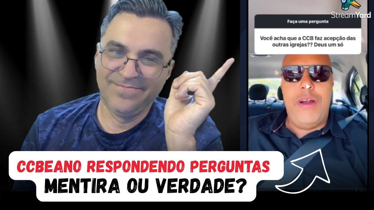 📢 Ele Mente ou fala a Verdade? CCBeano Responde Perguntas do Instagram