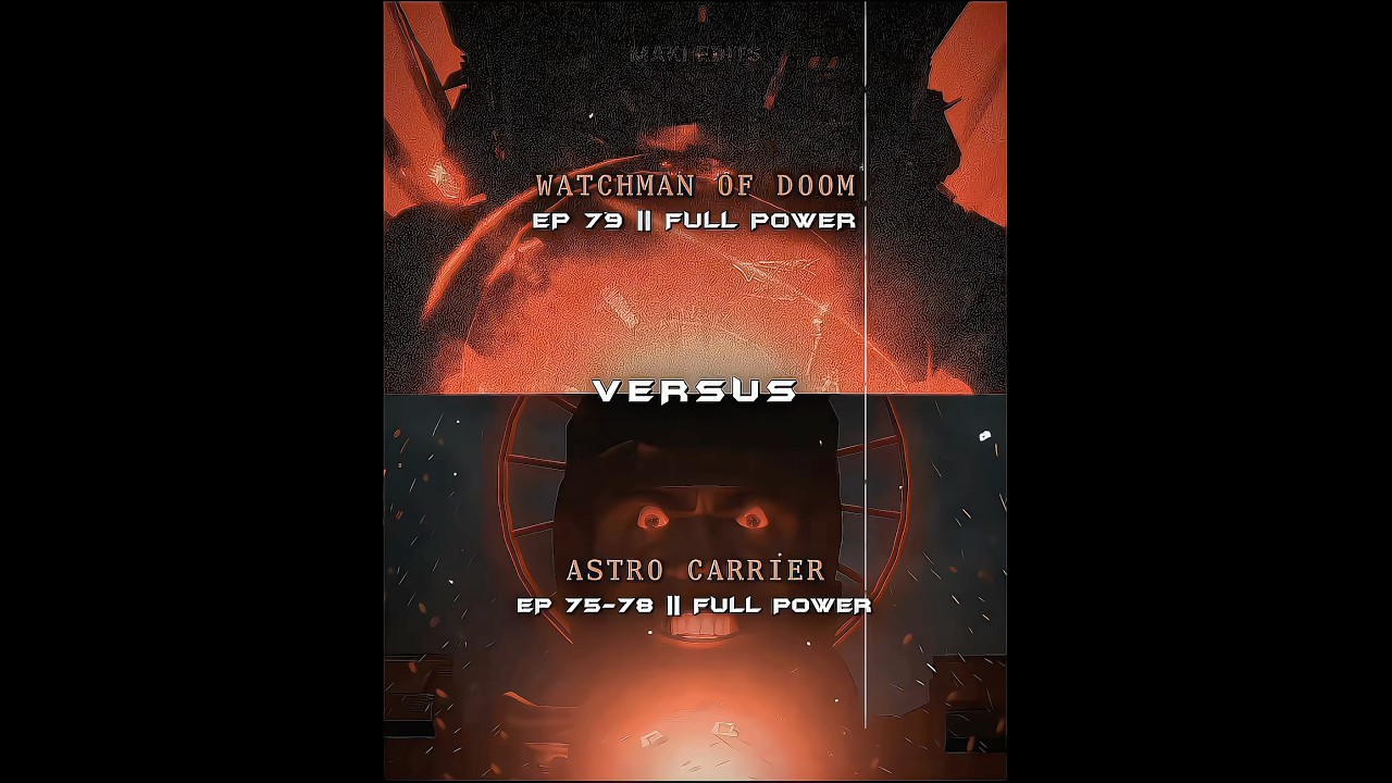Watchman of doom vs Astro Carrier | Skibidi Toilet 