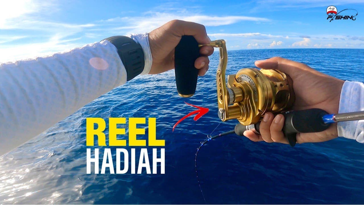 Trip Hanyirkan REEL BARU | Ocean Freaks Captcha 60HG Narrow Type