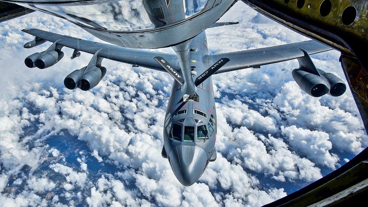 B-52 Air Refueling with Cool-headed Radio Conversations | Compilation Video