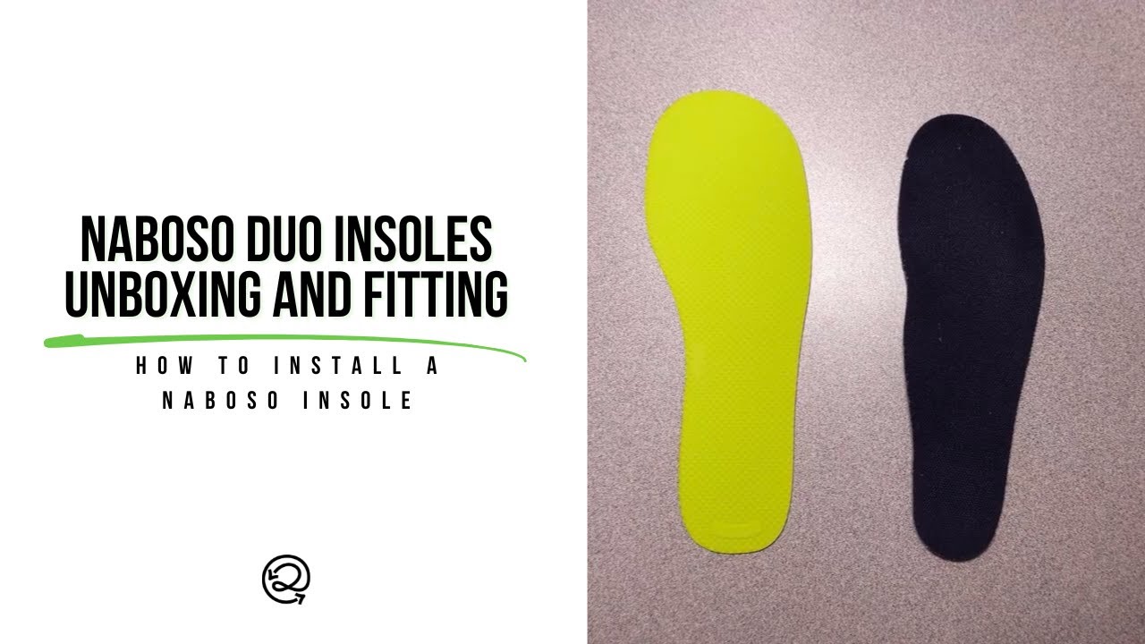 Naboso Duo Insoles Unboxing and Fitting | How to Install a Naboso Insole