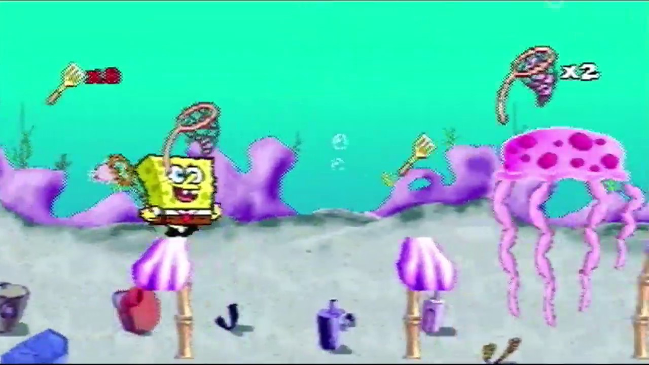 SpongeBob SquarePants: SuperSponge (PS1) [2] SuperFrustration
