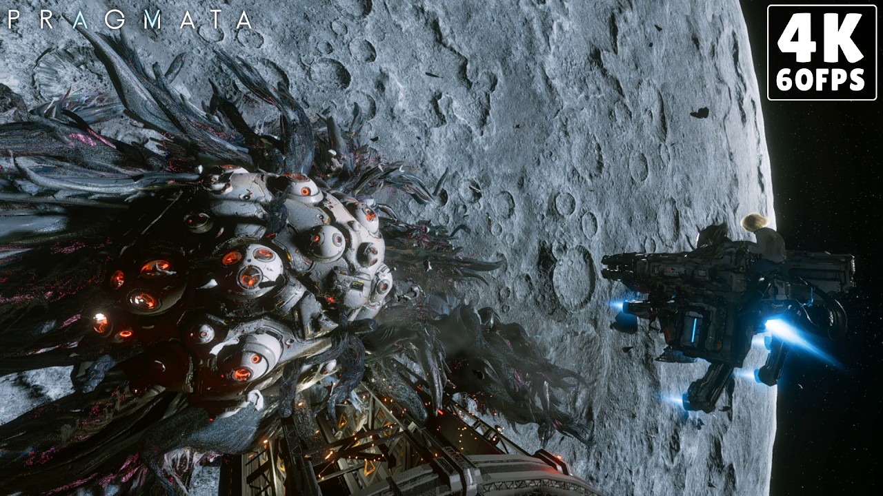 Pragmata - Hugh & Diana Gets Chased by The Dead Filament (PS5) [4K 60FPS]