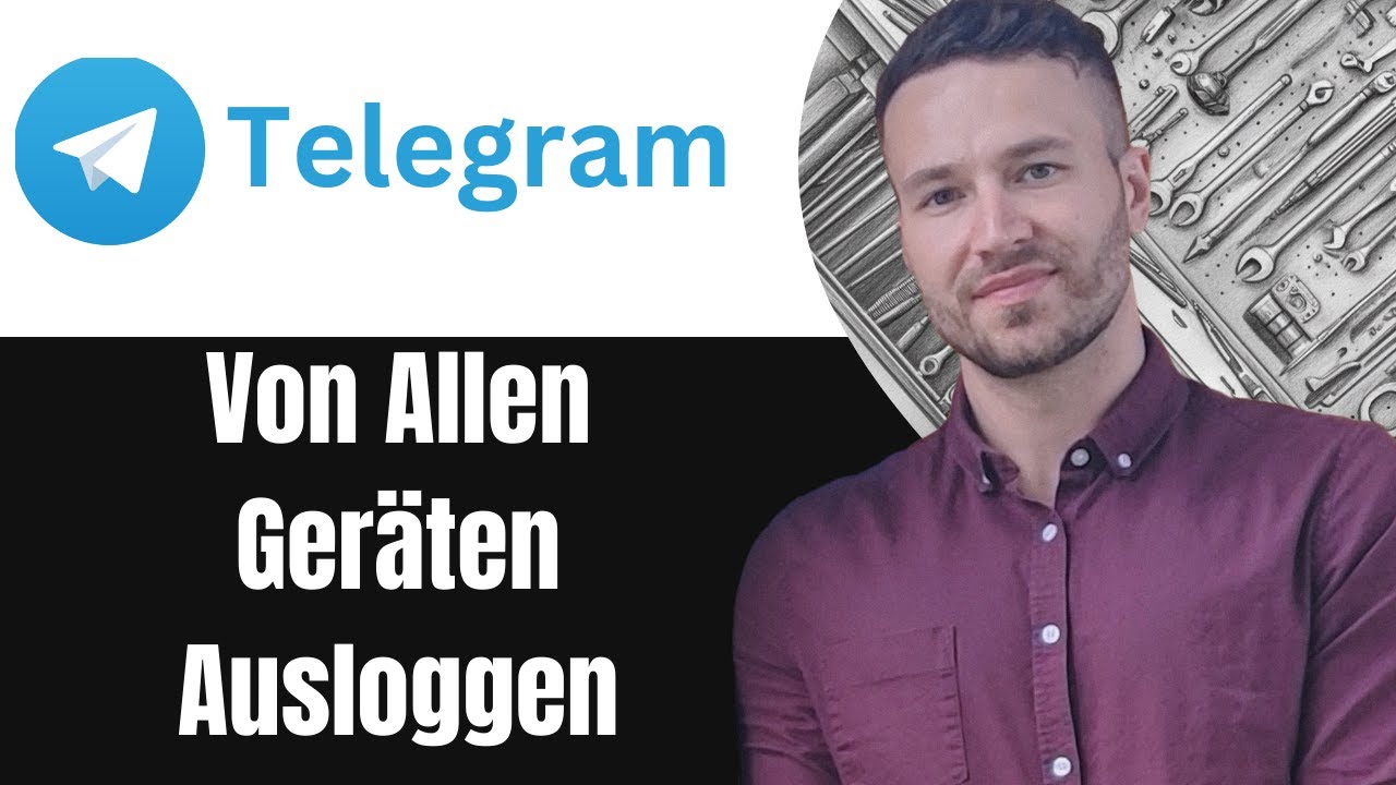 Telegram aktive Sitzungen finden und von Ger&auml;ten Ausloggen Tutorial