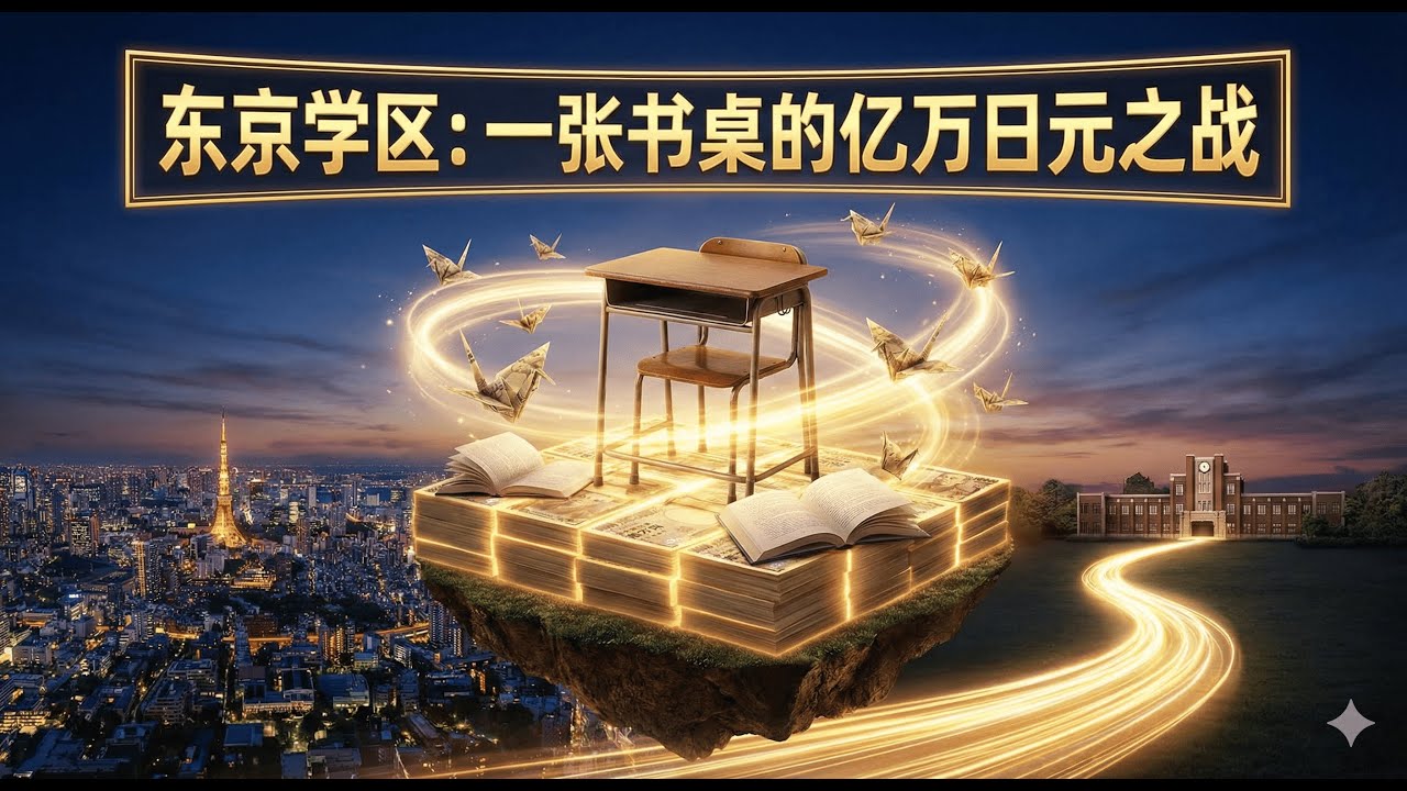 【Peter酋长】东京学区：一张书桌的亿万日元之战