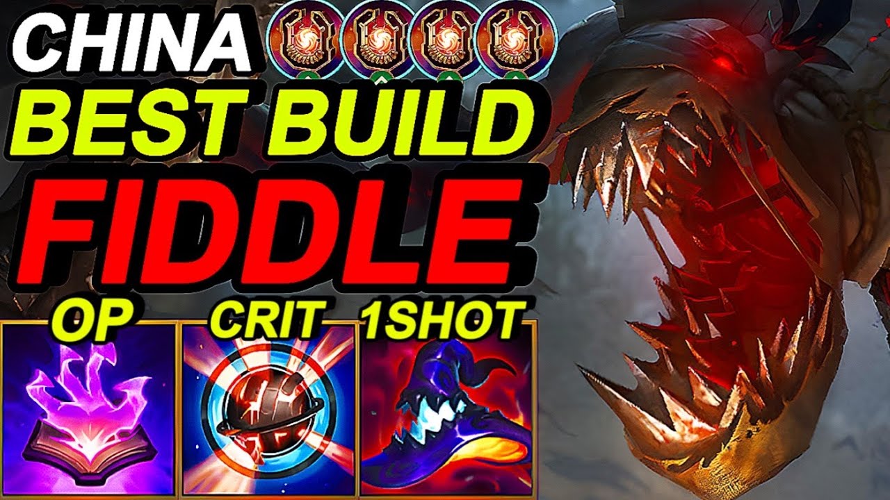 Wild Rift China Fiddllesticks Jungle - Hexflash E×2 Broken BUG  - Sovereign Fiddle Gameplay