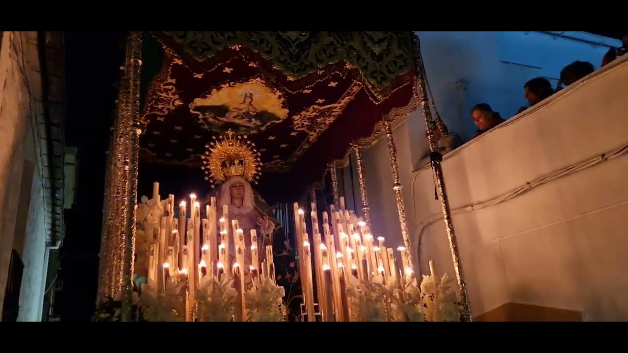 Virgen de la Esperanza por calle Consuelo de La Carolina, Jaén 2025