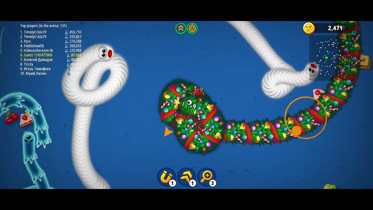Survival of 240 seconds 🔥 | worms zone