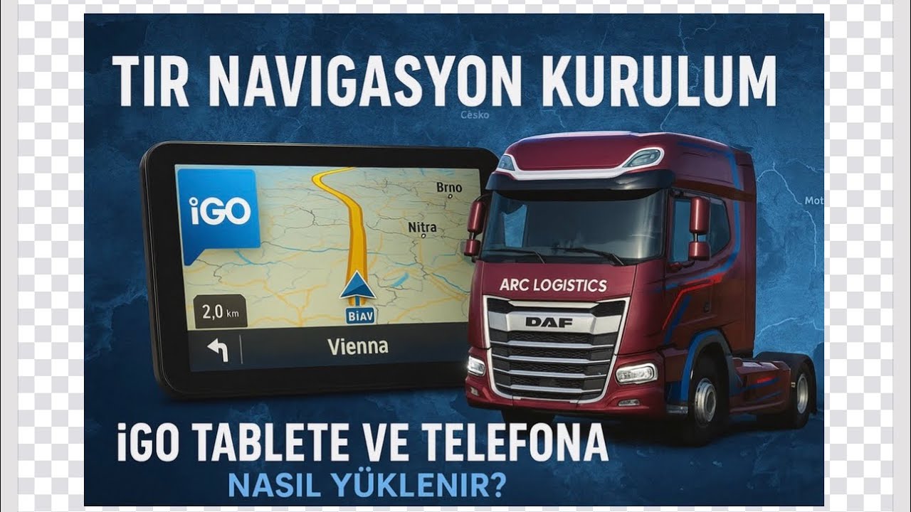 Kullanımı | Tır, Tablet ve Telefonda Adres Nasıl Girilir?2.	Tır Şoförleri İçin iGO Navigas