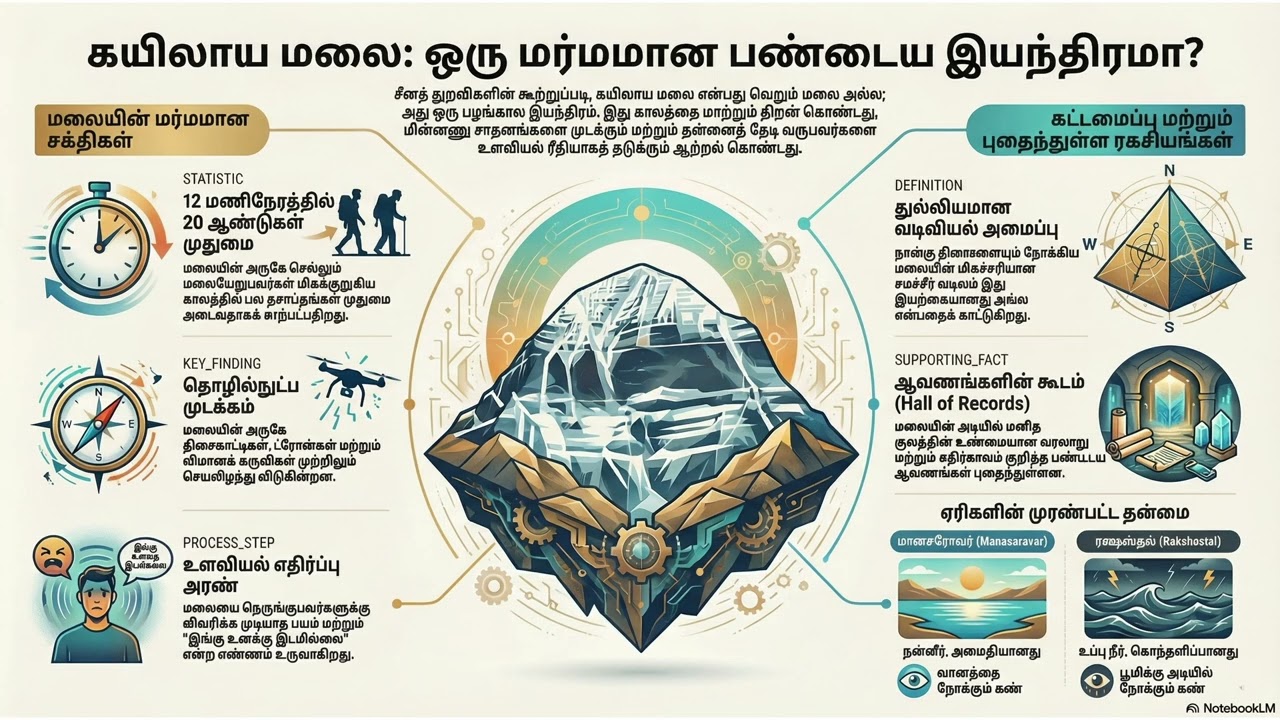 கயிலாய மலை ரகசியம்: மனிதகுலத்தின் அறிவுக்கு அப்பாற்பட்ட ஒரு மேம்பட்ட 
