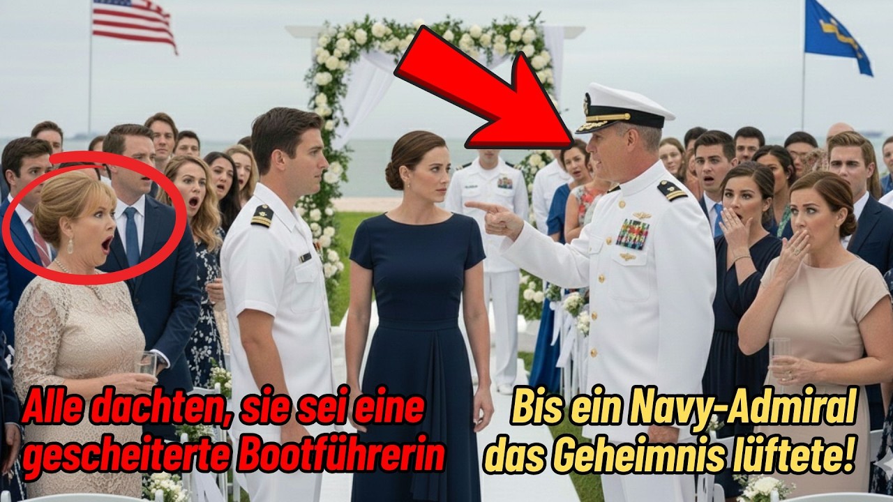 Alle dachten, sie sei eine gescheiterte Bootführerin – bis ein Navy-Admiral das Geheimnis lüftete!