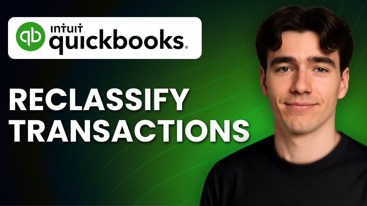Как переклассифицировать транзакции в QuickBooks Online Advanced (Учебное пособие 2025 г.)